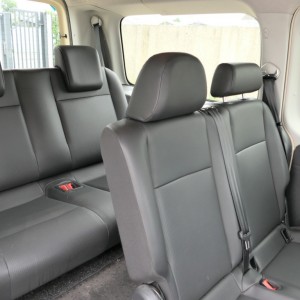 VW Caddy Maxi with seating rows